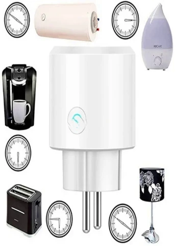 Умная Wi-Fi розетка 220В 10А недельный таймер Smart Life BSD23 (548946366) Francesco Marconi (209509510)