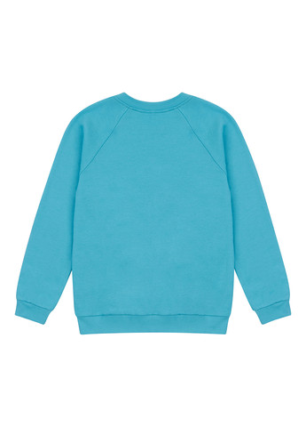 Голубой свитшот Garnamama однотонный без декора (369145614)