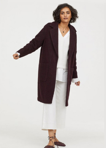 Темно-бирюзовое демисезонное Пальто однобортное H&M