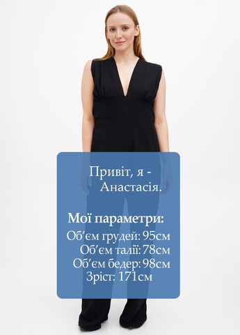 Комбинезон Boohoo комбинезон-брюки однотонный чёрный кэжуал полиэстер