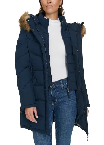 Темно-синяя демисезонная куртка Tommy Hilfiger