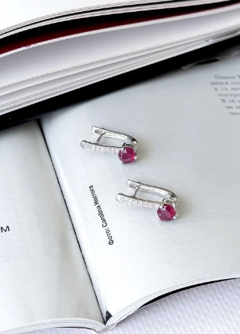 Сережки Silver Flame (301047972)
