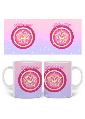 Кружка Сейлор Мун (Sailor Moon) 330 мл Чашка Керамическая (20259-2918) MobiPrint (224806135)