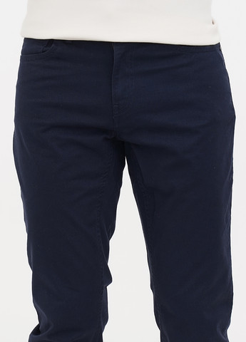 Темно-синие кэжуал демисезонные прямые брюки Michael Kors