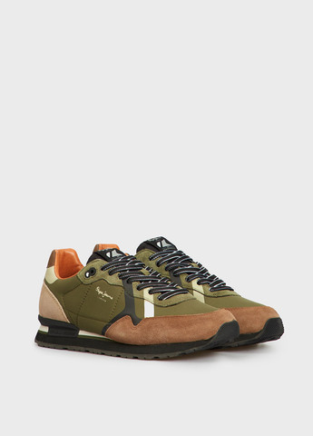 Оливкові всесезон кросівки Pepe Jeans