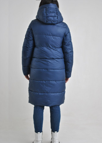 Синий зимний Пуховик Glam Panic