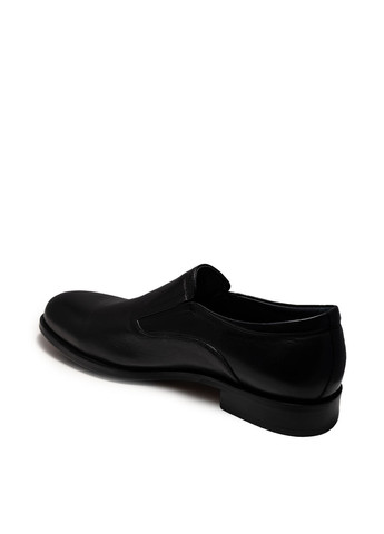 Черные кэжуал, классические туфли Clemento без шнурков