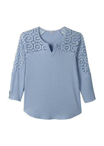 Серо-голубая блуза Studio 1886