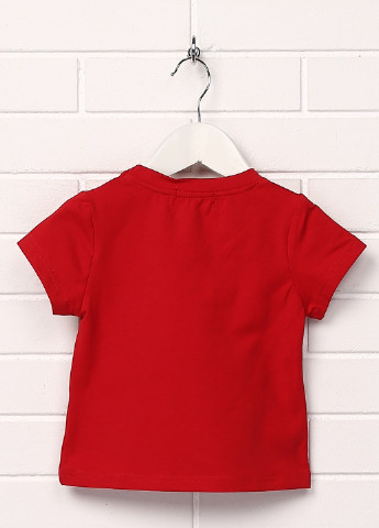 Червона літня футболка з коротким рукавом Shishco