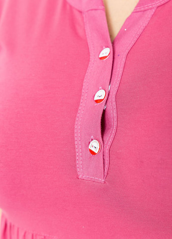 Малиновое кэжуал платье клеш Ager однотонное