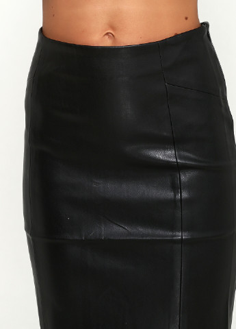 Черная кэжуал однотонная юбка Dorkini карандаш