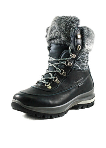 Черные зимние ботинки тимберленды Grisport