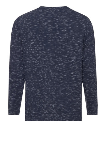 Индиго демисезонный кэжуал лонгслив Livergy меланж