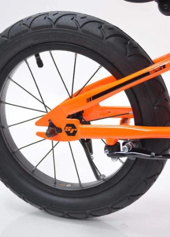 Детский легкий Беговел 12"(BRN)B-2 Air wheels Оранжевый Hammer (252088627)