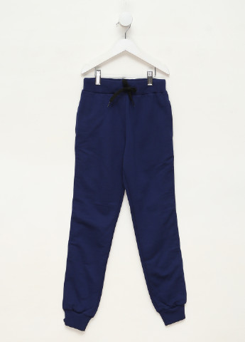 Темно-синие спортивные демисезонные брюки джоггеры Boy London