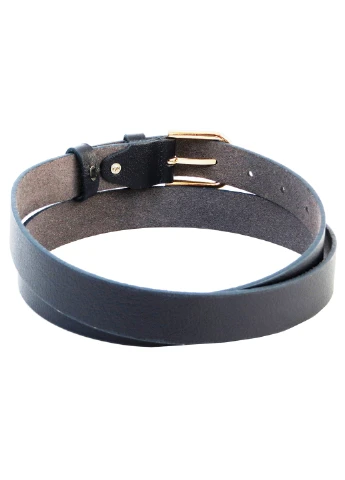 Женский кожаный ремень 110-130х3 см Skipper (252414414)