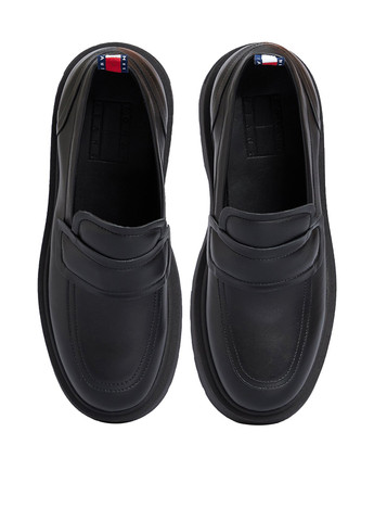 Tommy Jeans Туфлі лофери чорний з натуральна шкіра, — демісезон (302807830)