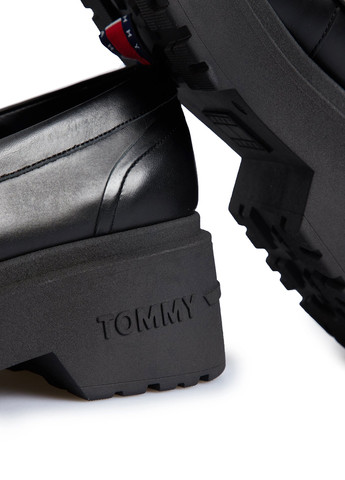 Tommy Jeans Туфлі лофери чорний з натуральна шкіра, — демісезон (302807830)