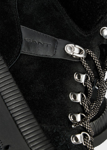 Осенние ботинки Gant с логотипом, люверсы из искусственной кожи