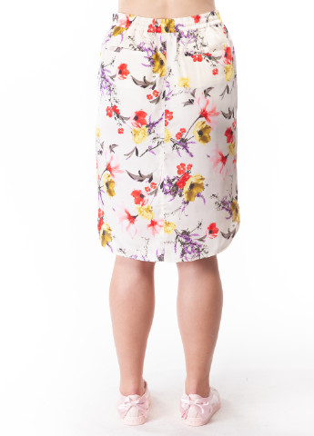 Бежевая кэжуал цветочной расцветки юбка Ralph Lauren