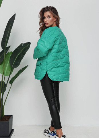 Зеленая демисезонная куртка Nenka
