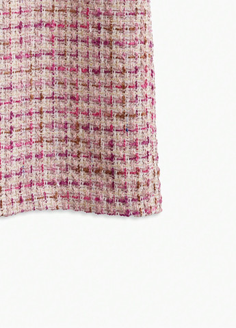 Рожева кежуал сукня SHEIN в клітинку