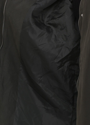 Темно-зеленое демисезонное Пальто однобортное Weekday