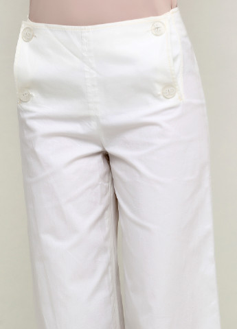 Белые кэжуал демисезонные брюки GF Ferre