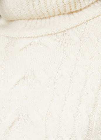 Молочное кэжуал платье платье-свитер KOTON однотонное