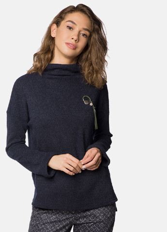 Темно-синий демисезонный свитер MR 520