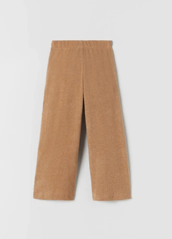 Коричневий демісезонний комплект двійка для дівчинки Zara