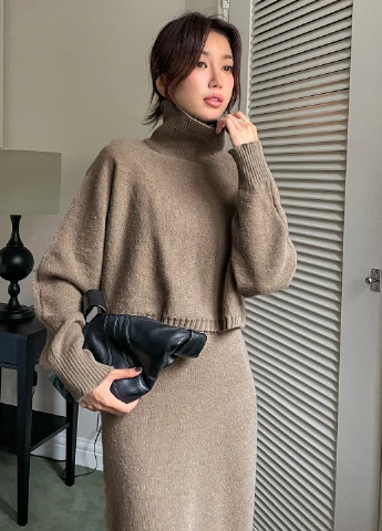 Костюм (светр, спідниця) SHEIN (322849283)