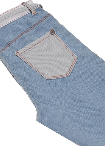 Голубые демисезонные зауженные джинсы Firetrap