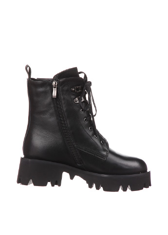 Зимние ботинки берцы Brocoli на тракторной подошве, со шнуровкой