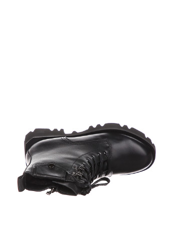 Зимние ботинки берцы Brocoli на тракторной подошве, со шнуровкой