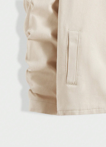 Светло-бежевая зимняя куртка SHEIN