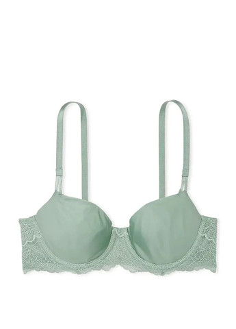 Мятный балконет бюстгальтер Victoria's Secret без косточек полиамид