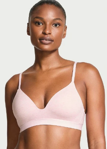 Світло-рожевий демісезонний комплект (бюстгальтер, трусики) Victoria's Secret