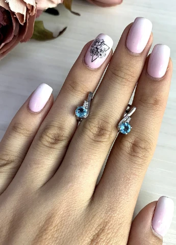 Серьги Silver Flame (152533309)