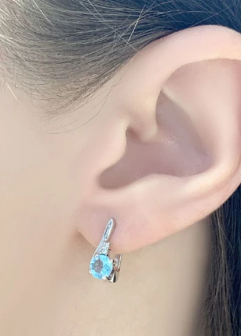 Серьги Silver Flame (152533309)