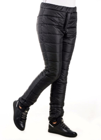 Черные кэжуал зимние зауженные брюки Loran