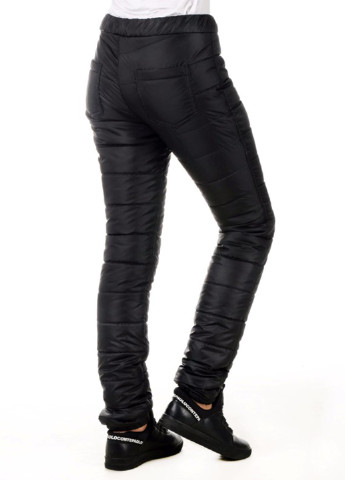 Черные кэжуал зимние зауженные брюки Loran