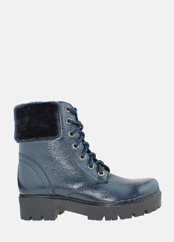 Зимние ботинки rp214 синий Prellesta