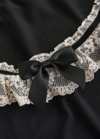 Чорна кежуал сукня а-силует SHEIN однотонна