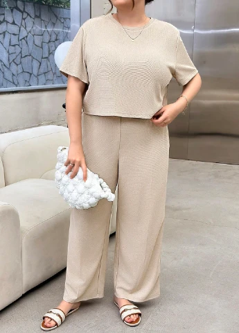 Костюм (футболка, брюки) SHEIN (331110430)