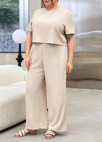 Костюм (футболка, брюки) SHEIN (331110430)