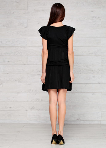 Черное кэжуал платье Liu-Jo однотонное