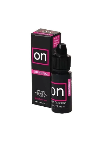 Збудливі краплі для клітора - ON Arousal Oil for Her Original (5 мл) діють до 30 хвилин Sensuva (254151870)