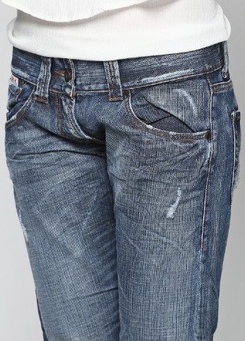 Джинсовые демисезонные прямые джинсы Sexy Woman