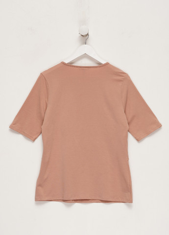 Темно-бежева літня футболка для вагітних H&M